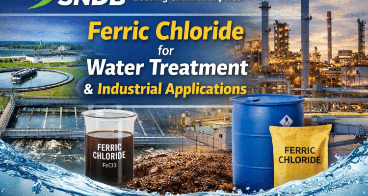 SNDB – Best Chemical Exporter Supplying Ferric Chloride for Water Treatment and Industrial Applications