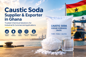 Caustic Soda Supplier & Exporter in Ghana | Trusted Chemical Solutions by SNDB