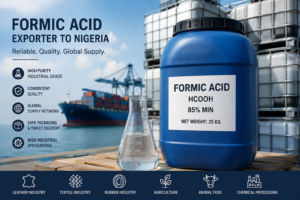 Reliable Formic Acid Exporter to Nigeria | SNDB Industrial Chemical Supply