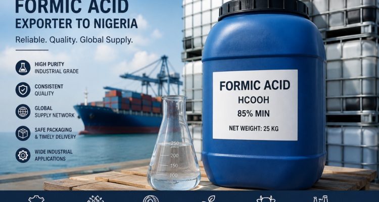 Reliable Formic Acid Exporter to Nigeria | SNDB Industrial Chemical Supply