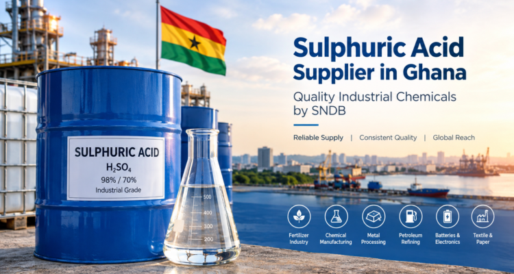 Sulphuric Acid Supplier in Ghana | Quality Industrial Chemicals by SNDB